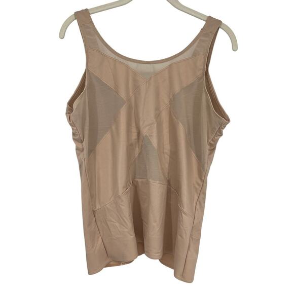 Miraclesuit Step In Sculpting Back Wrap Support Camisole Tank Shapewear 2X NEW - Picture 7 of 9